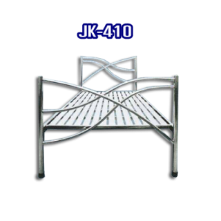 เตียงนอนสแตนเลส รหัส JK - 410