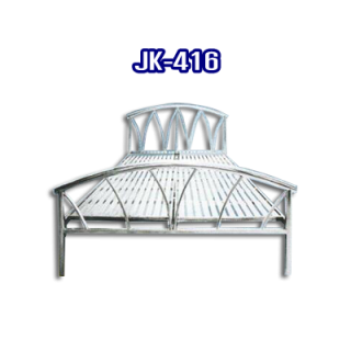 เตียงนอนสแตนเลส รหัส JK - 416