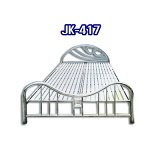 เตียงนอนสแตนเลส รหัส JK - 417