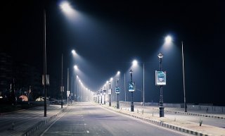 Solar Powered LED Street Light