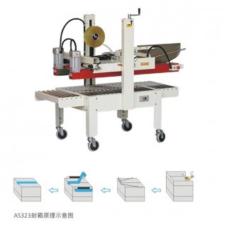 Manual Flaps Fold and Bottom Sealer Model AS323
