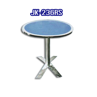 โต๊ะสแตนเลส ทรงวงกลม รหัส JK-236RS