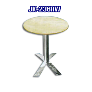 โต๊ะสแตนเลส ทรงวงกลม รหัส JK-236RW