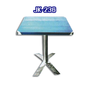 โต๊ะสแตนเลส ทรงสี่เหลี่ยม รหัส JK-236
