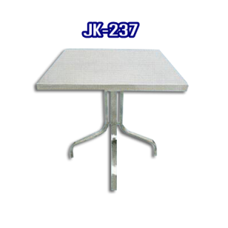 โต๊ะสแตนเลส ทรงสี่เหลี่ยม รหัส JK-237
