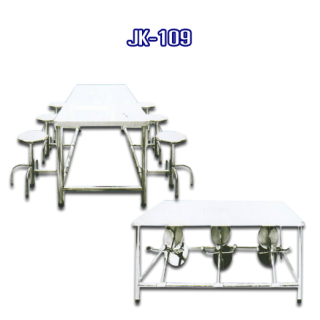 โต๊ะสแตนเลสยาว รหัส JK-109