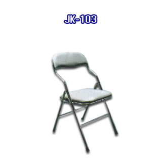 เก้าอี้สแตนเลส มีเบาะ รหัส JK-103