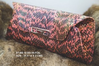 LEATHER PURSE PINK