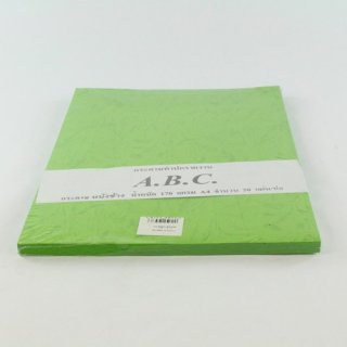 กระดาษหนังช้าง ABC 180/50 สีเขียว