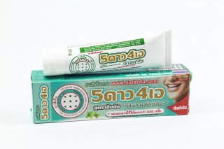 ยาสีฟัน 5ดาว4เอ หลอด 30 กรัม แพค 6 หลอด