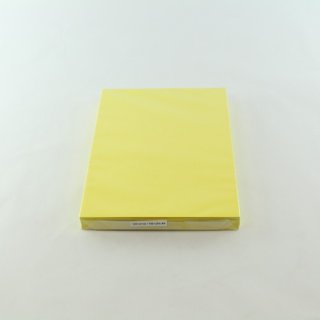 กระดาษการ์ดสี แอลคอท 120/150 A4 สีเหลือง