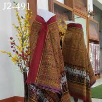 ผ้าไหม ทอยกดอก มัดหมี่ ยกลูกแก้ว มัดหมี่ลายดอกมะเขือ เชิงช้าง หน้านาง ชายครุย