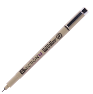ปากกาหัวเข็ม SAKURA Pigma XSDK สีดำ