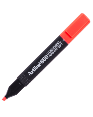 ปากกาเน้นข้อความ อาร์ทไลน์ EK 660 สีแดง