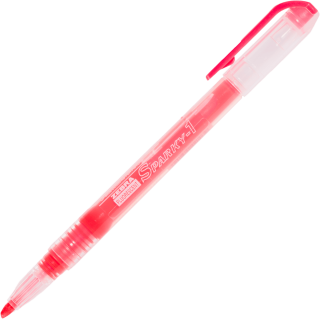 ปากกาเน้นข้อความ Zebra WKP 1 R (3 5mm ) สีแดง