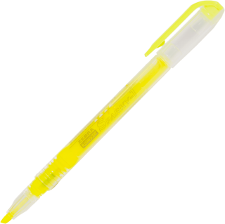 ปากกาเน้นข้อความ Zebra WKP 1 Y (3 5mm ) สีเหลือง