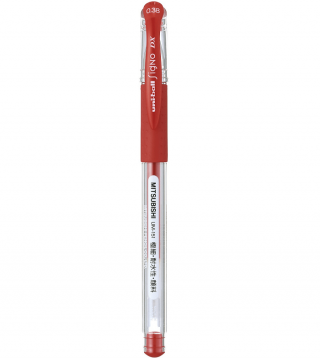 ปากกาหมึกเจล uni Signo DX UM 151 สีแดง