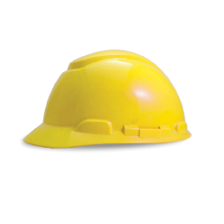 หมวกนิรภัย แบบปรับเลื่อน รุ่น H-700P (สีเหลือง)