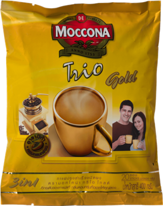 กาแฟ มอคโคน่า ทรีโอ 3in1 Royal Gold