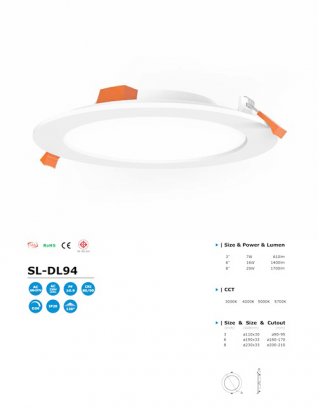 โคมไฟ LED Track Light รุ่น SL-DL-94