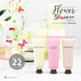 Flower Blossom Collection Amenities Set