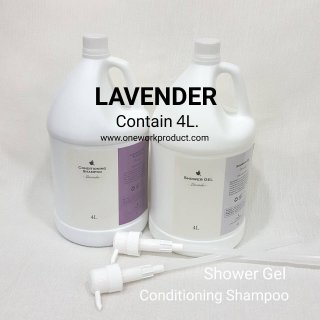 Lavender Conditioning Shampoo - Shower Gel 4L