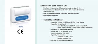Addressable Zone Monitor Unit รุ่น I-9319
