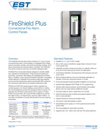 FireShield Plus Conventional Fire Alarm Control Panels