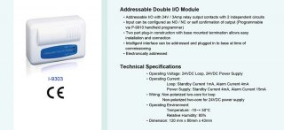 Addressable Double I/O Module รุ่น I-9303