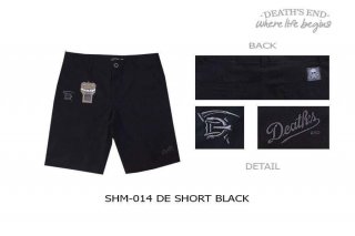 [S] กางเกงขาสั้นสีดำ รหัส SHM-014 DE SHORT BLACK
