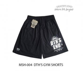 [S] กางเกงขาสั้นกีฬา รหัส MSH-004 DTH'S GYM SHORTS