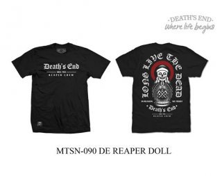 [XXL] เสื้อยืดสีดำ รหัส MTSN-090 DE REAPER DOLL