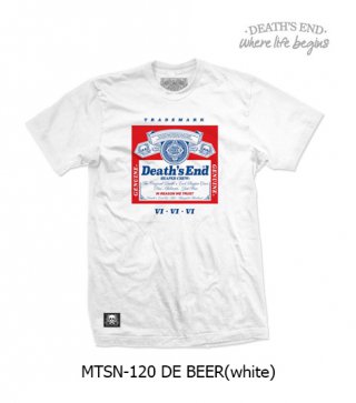 [M] เสื้อยืดสีขาว รหัส MTSN-120 DE BEER (White)