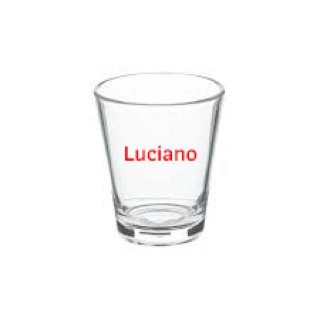 Glass Shot Luciano