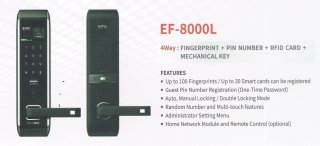 ล็อคประตูดิจิตอล รุ่น EPIC EF-8000L
