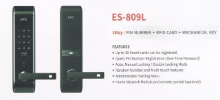 ล็อคประตูดิจิตอล รุ่น EPIC ES-809L