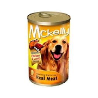 อาหารเปียกสุนัข แมคแคลลี่ รสไก่และแกะ