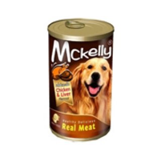 อาหารเปียกสุนัข แมคแคลลี่ รสไก่และตับ