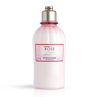 L’Occitane ROSE lait parfumee body lotion ขนาด 250ml .