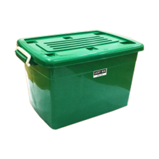 กล่องพลาสติก 75 ลิตร สีเขียว #2175MG