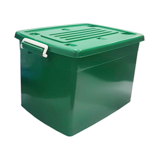 กล่องพลาสติก 90 ลิตร สีเขียว #213MG