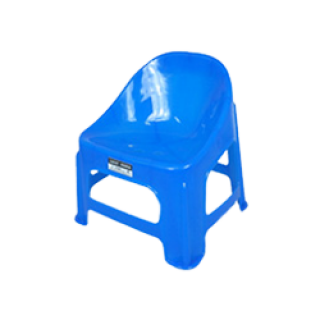 เก้าอี้พลาสติก แพนด้า เกรด A สีฟ้า #186TBL