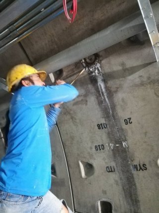 บริการงานซ่อมน้ำรั่วซึม ด้วยวิธี Pu Foam Injection