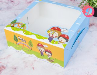 กล่องเค้ก 2 ปอนด์ Coco & Lime 001