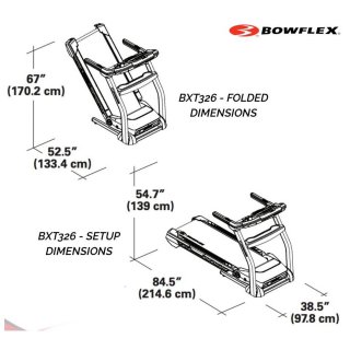 ลู่วิ่งไฟฟ้า Bowflex รุ่น BXT326