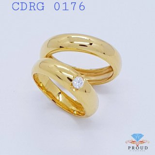 แหวนเพชรคู่ Classic Love CDRG 0176