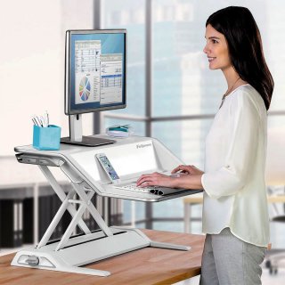 โต๊ะวางคอมพิวเตอร์ Fellowes รุ่น Lotus™ Sit Stand