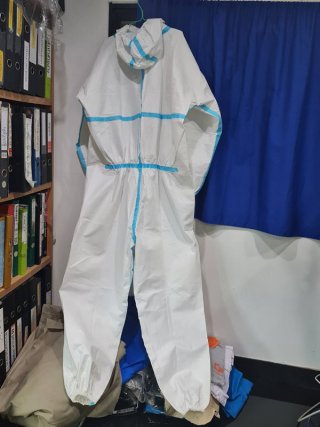 ชุด PPE ป้องกันเชื้อโรคและสารเคมี