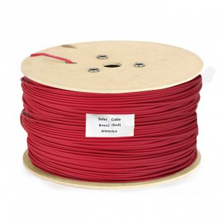 PV1 F Cable 1x 6 Sq mm Red