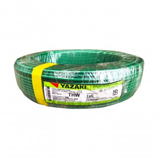 Cable THW 6 SQ.mm Green